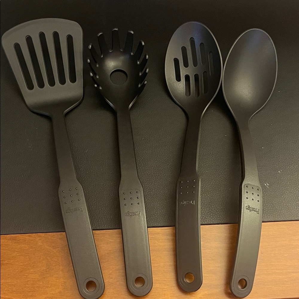 Prestige Black Nylon Kitchen Utensil Set - 4 Piece